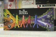 "Beatlemania" Backdrop for The Mt. Arrow Smith Skating Club.